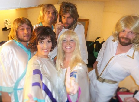 Vision ABBA Tribute Band Backstage